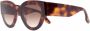 Victoria Beckham Eyewear Zonnebril met cat-eye montuur Bruin - Thumbnail 2
