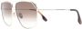 Victoria Beckham Eyewear Zonnebril met piloten montuur Goud - Thumbnail 2