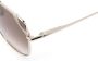Victoria Beckham Eyewear Zonnebril met piloten montuur Goud - Thumbnail 3