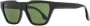 Victoria Beckham Eyewear Zonnebril met rechthoekig montuur Zwart - Thumbnail 2