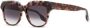 Victoria Beckham Eyewear Zonnebril met rond montuur Bruin - Thumbnail 2
