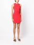 Victoria Beckham Tweed mini-jurk Rood - Thumbnail 3