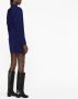 Victoria Beckham Mini-jurk met klepzak Blauw - Thumbnail 4