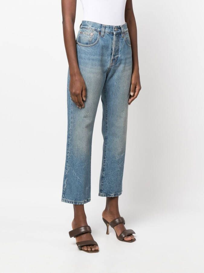 Victoria Beckham High waist jeans Blauw