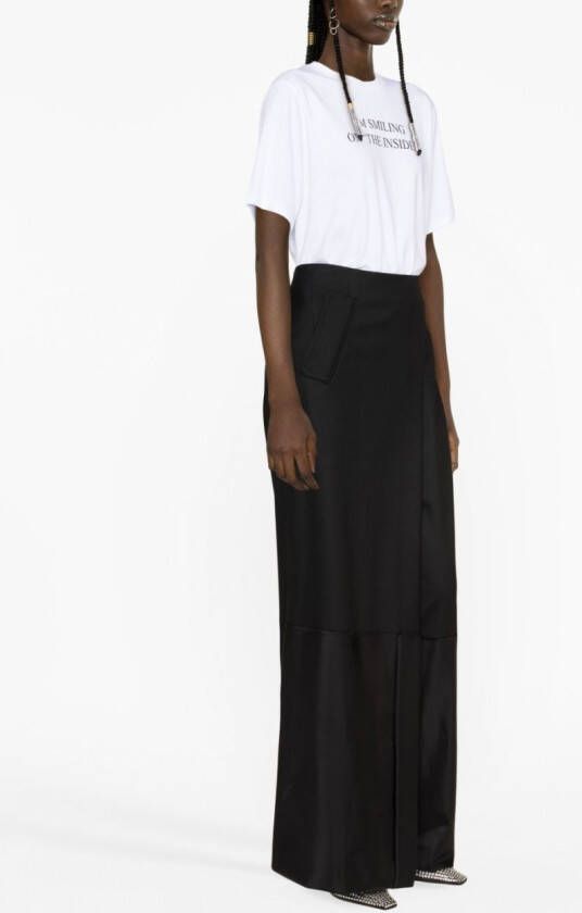 Victoria Beckham T-shirt met print Wit
