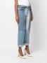 Victoria Beckham Jeans met patchwork Blauw - Thumbnail 3