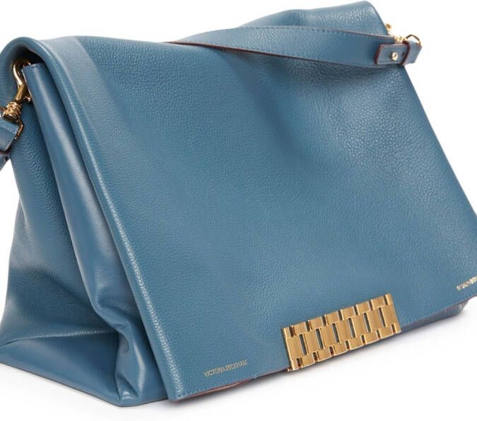 Victoria Beckham Leren buidel Blauw