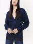 Victoria Beckham Kabelgebreid vest Blauw - Thumbnail 4