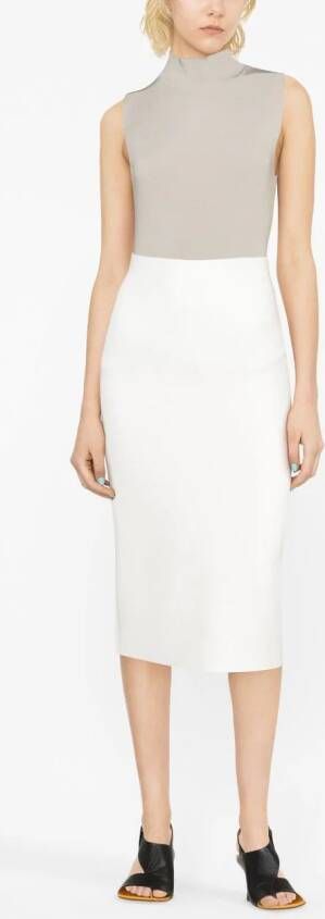 Victoria Beckham Kokerrok Wit