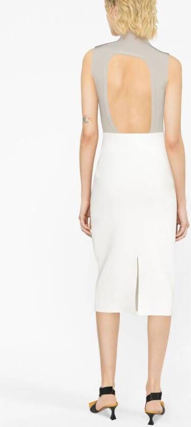 Victoria Beckham Kokerrok Wit