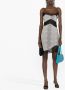 Victoria Beckham Mini-jurk met kant Grijs - Thumbnail 2