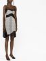 Victoria Beckham Mini-jurk met kant Grijs - Thumbnail 3