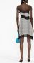 Victoria Beckham Mini-jurk met kant Grijs - Thumbnail 4