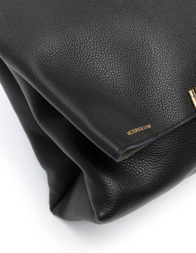 Victoria Beckham Schoudertas met ketting Zwart