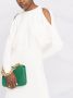 Victoria Beckham Midi-jurk met uitgesneden schouders Beige - Thumbnail 3