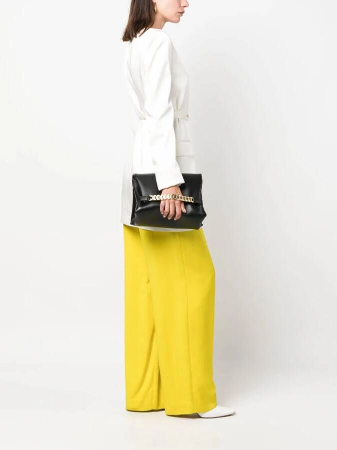 Victoria Beckham Leren tas Zwart
