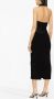 Victoria Beckham Opengebreide midi-jurk Zwart - Thumbnail 2