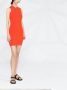 Victoria Beckham Ribgebreide mini-jurk Oranje - Thumbnail 3