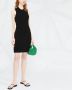 Victoria Beckham Ribgebreide mini-jurk Zwart - Thumbnail 2