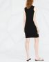 Victoria Beckham Ribgebreide mini-jurk Zwart - Thumbnail 3