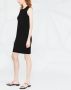Victoria Beckham Ribgebreide mini-jurk Zwart - Thumbnail 4