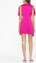 Victoria Beckham Mini-jurk met ronde hals Roze - Thumbnail 4