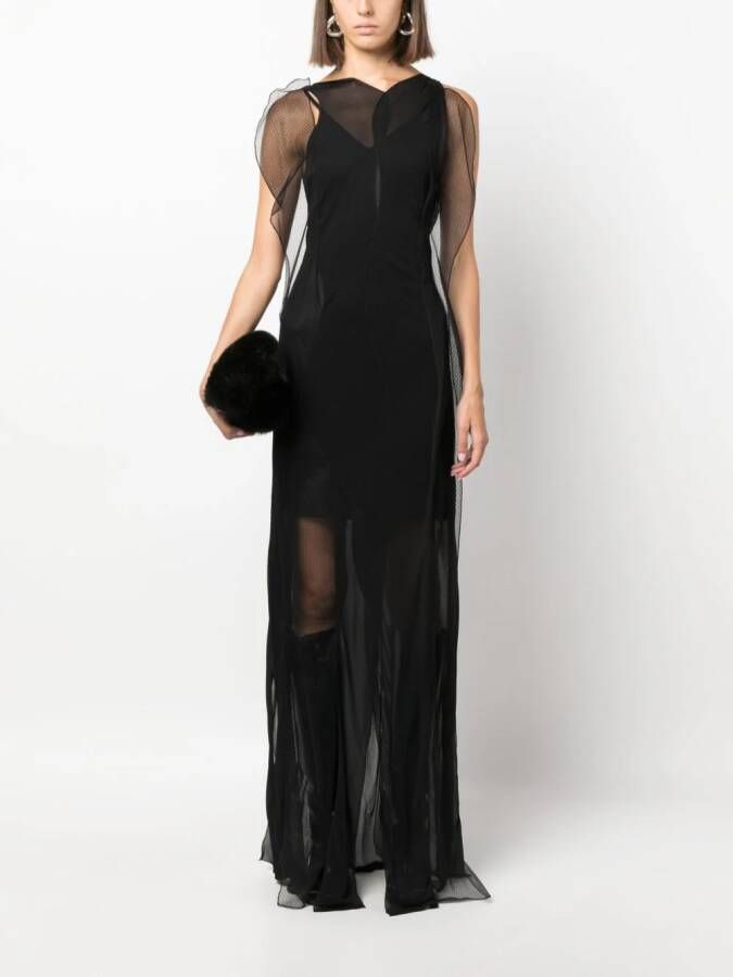 Victoria Beckham Mouwloze jurk Zwart