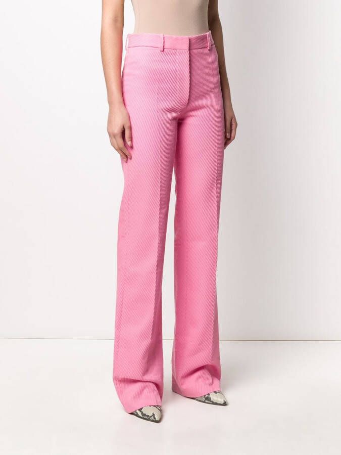 Victoria Beckham High waist pantalon Roze