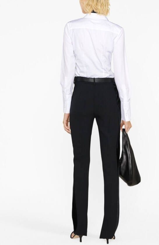 Victoria Beckham Straight pantalon Zwart