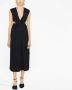 Victoria Beckham Midi-jurk met uitgesneden detail Zwart - Thumbnail 2
