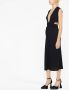 Victoria Beckham Midi-jurk met uitgesneden detail Zwart - Thumbnail 3