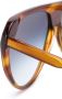 Victoria Beckham Eyewear VB600S zonnebril met piloten montuur Bruin - Thumbnail 3