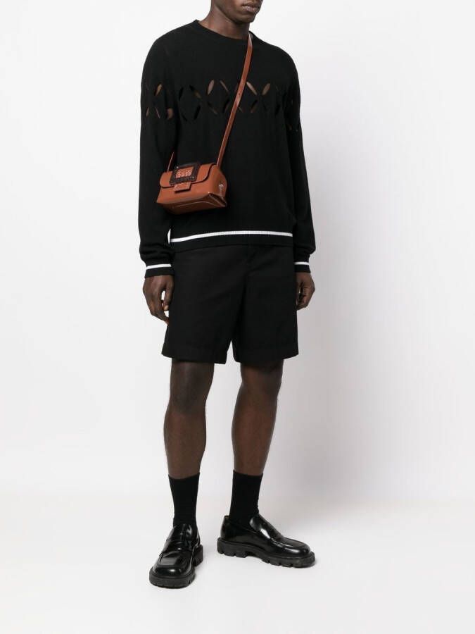 Viktor & Rolf Schoudertas met gesp Bruin