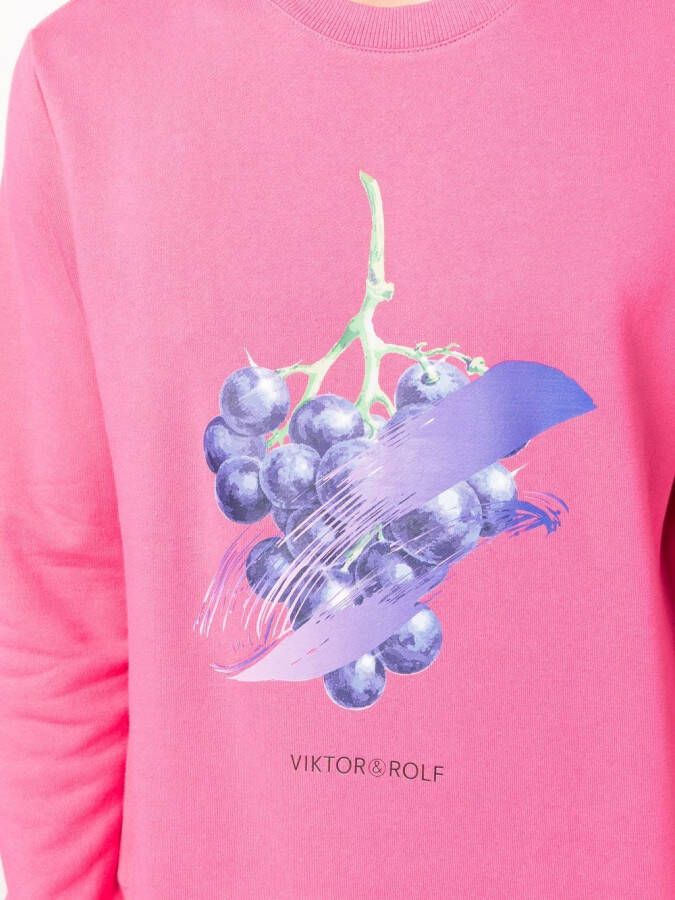 Viktor & Rolf Sweater met print Roze