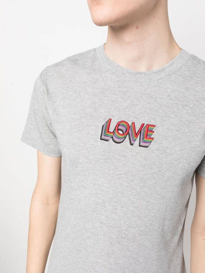 Viktor & Rolf T-shirt met logoprint Grijs