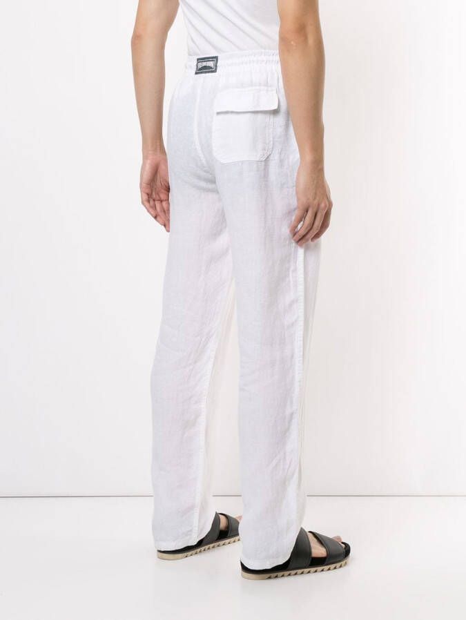 Vilebrequin Broek met trekkoord Wit