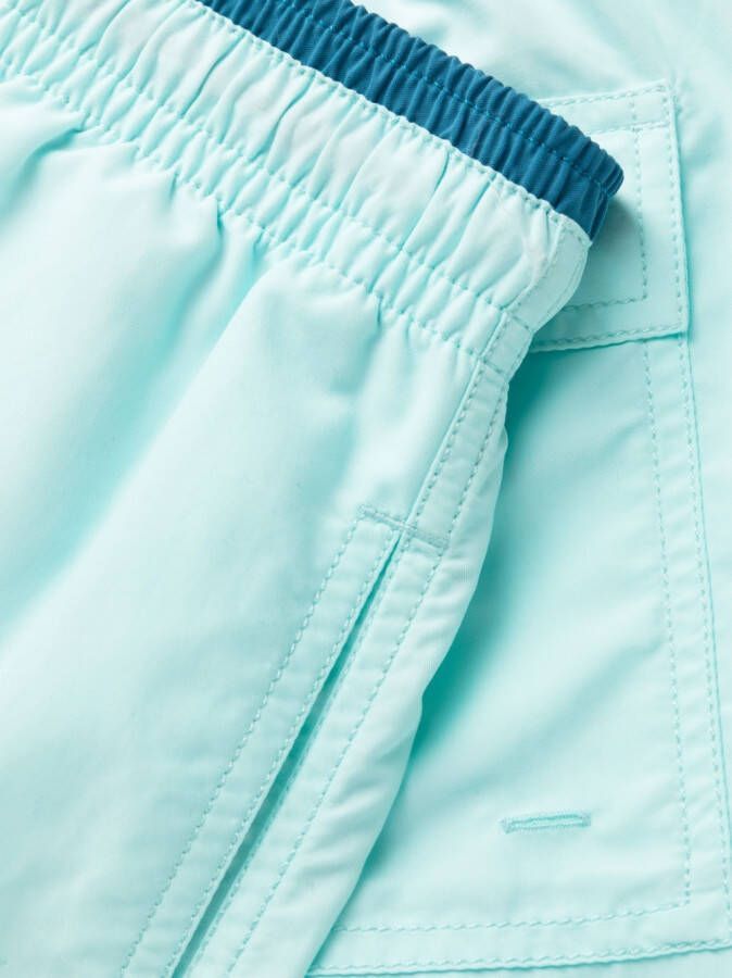 Vilebrequin Shorts met contrasterende afwerking Blauw