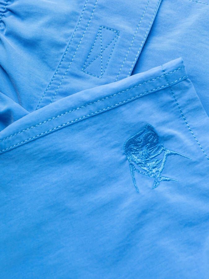 Vilebrequin Zwembroek met trekkoord Blauw