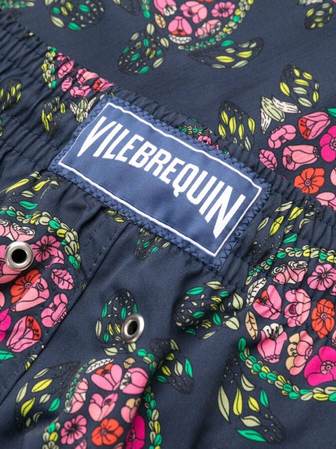 Vilebrequin Zwembroek met print Blauw