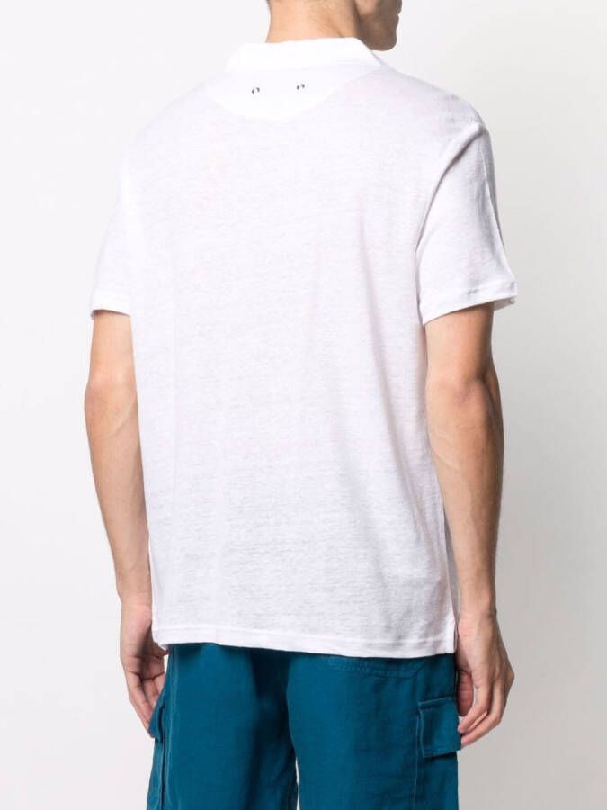 Vilebrequin Linnen poloshirt Wit