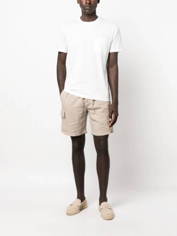 Vilebrequin Shorts met logopatch Beige