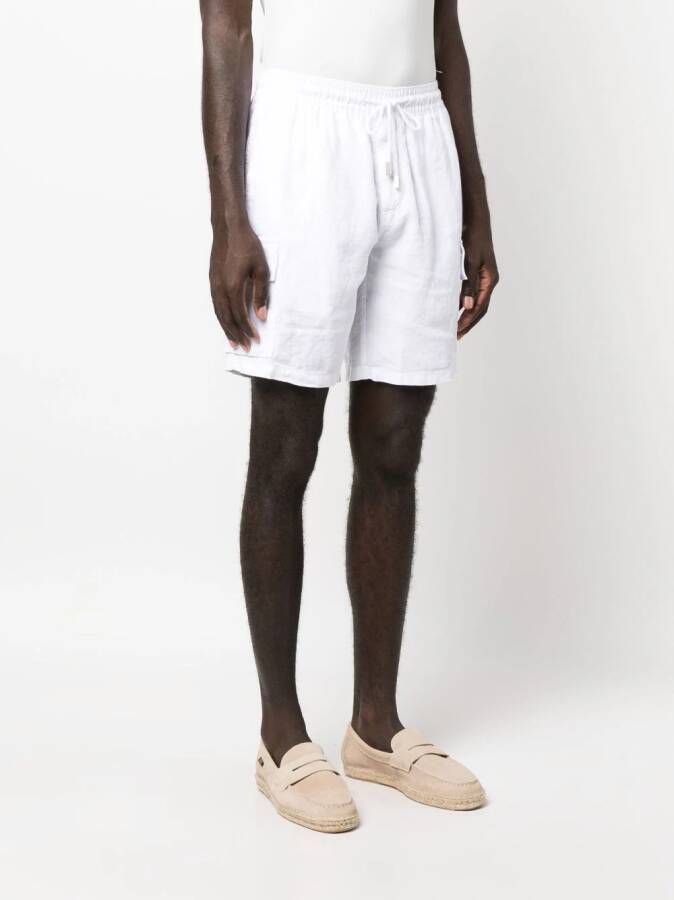 Vilebrequin Shorts met logopatch Wit