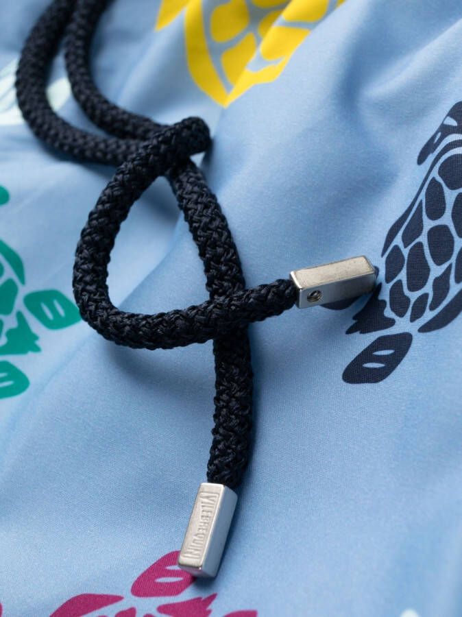 Vilebrequin Zwembroek met trekkoord Blauw