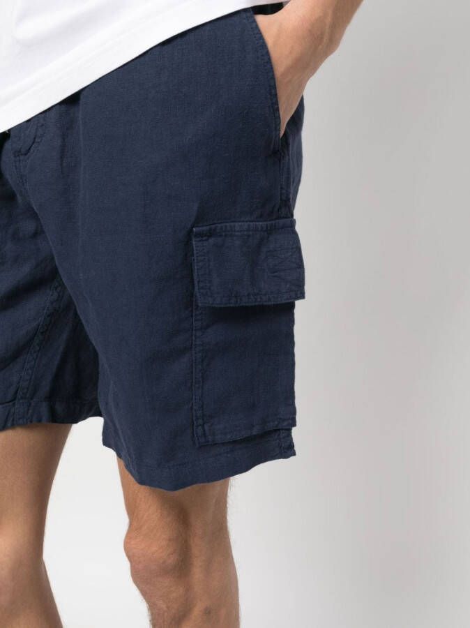 Vilebrequin Shorts met logopatch Blauw
