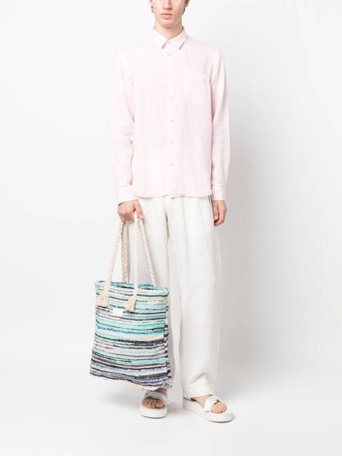 Vilebrequin Geweven shopper Blauw