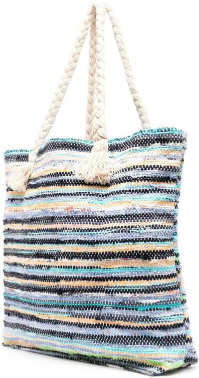 Vilebrequin Geweven shopper Blauw