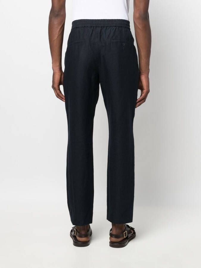 Vince Broek met trekkoordtaille Blauw