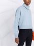 Vince High waist cropped skinny broek Blauw - Thumbnail 3