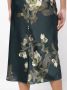 Vince Midi-rok met bloemenprint Groen - Thumbnail 5