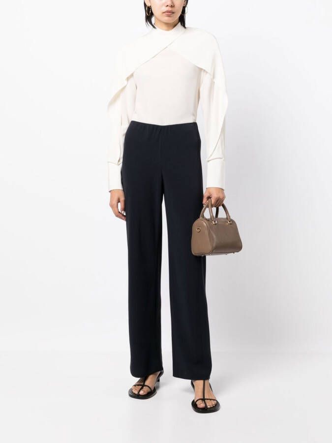 Vince High waist broek Blauw